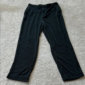 A new day dark green velvet trousers 12